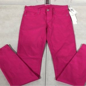 NWT MSRP $165 HUDSON JUNIORS' KRISTA SUPER SKINNY DENIM JEANS Size 26